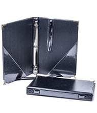 902RB Choral Folio Octavo size with Ring Binder Black